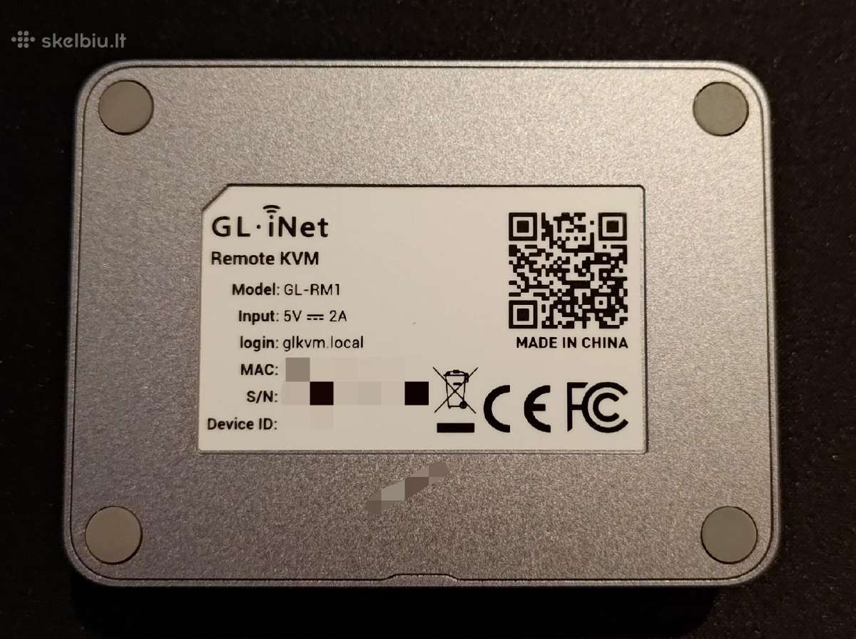 Gl.inet Comet (gl-rm1) remote Kvm - nuotraukos Nr. 2