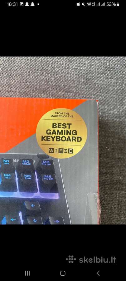 Steelseries Apex 3 Tkl - nuotraukos Nr. 5