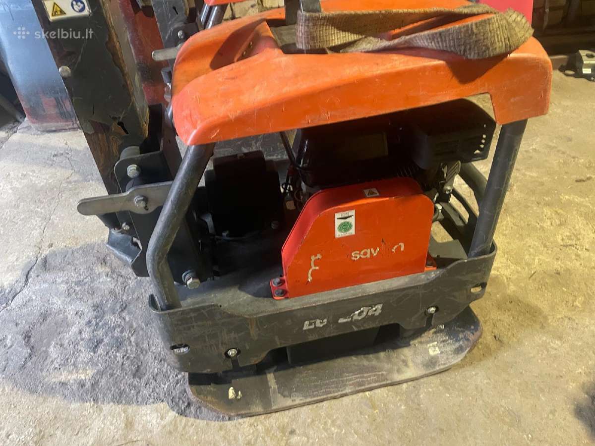 200kg Vibro tankintuvas Husqvarna Lg204 - nuotraukos Nr. 4