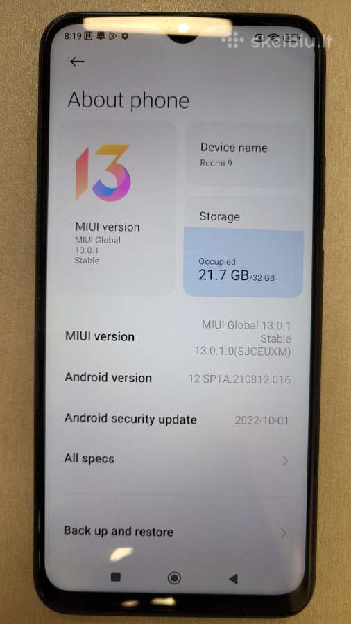 Redmi 9 - nuotraukos Nr. 6
