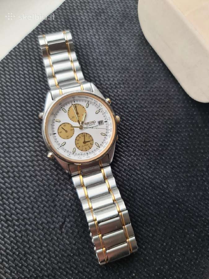 Seiko Alarm Chronograph Date Laikrodis - nuotraukos Nr. 6