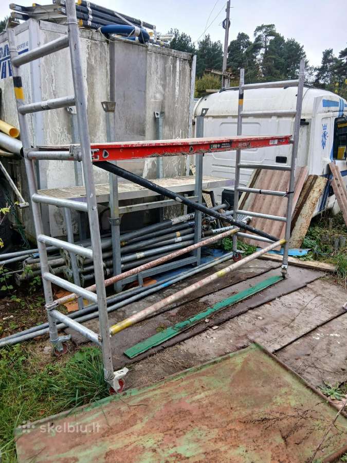 Bokštelis statybinis,pastoliai - nuotraukos Nr. 2