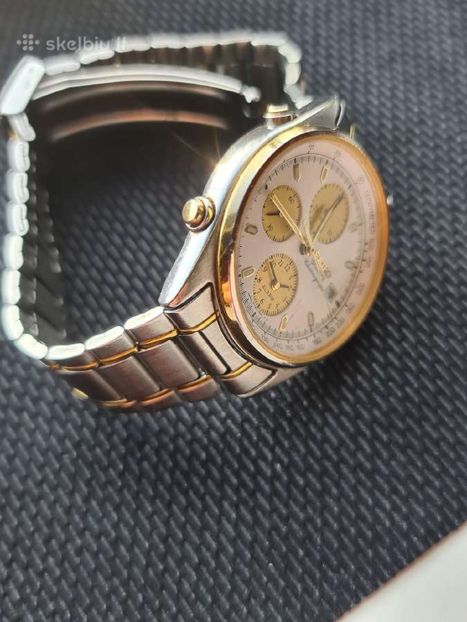 Seiko Alarm Chronograph Date Laikrodis - nuotraukos Nr. 7