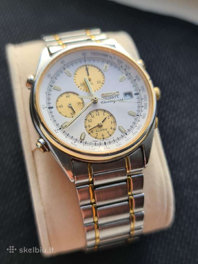 Seiko Alarm Chronograph Date Laikrodis - nuotraukos Nr. 2