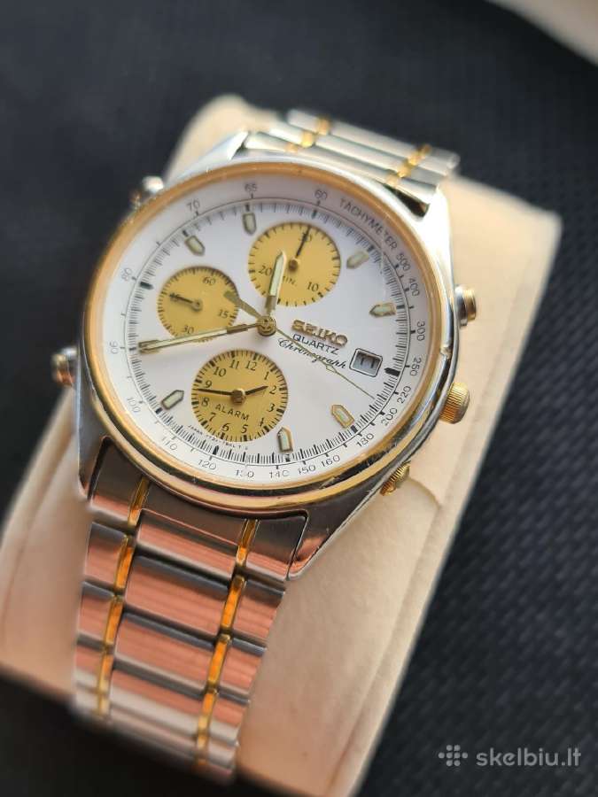 Seiko Alarm Chronograph Date Laikrodis - nuotraukos Nr. 5