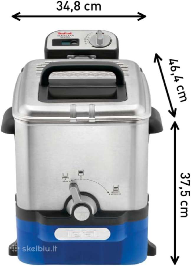Tefal Oleoclean Compact gruzdintuvė - nuotraukos Nr. 2