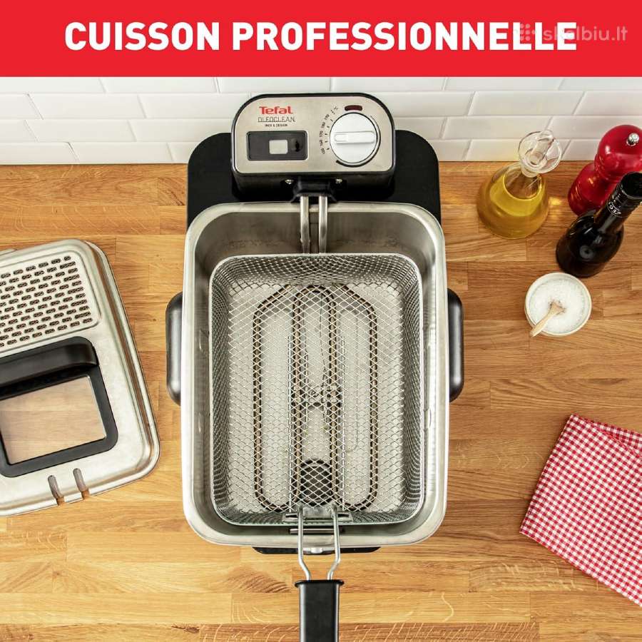 Tefal Oleoclean Compact gruzdintuvė - nuotraukos Nr. 4