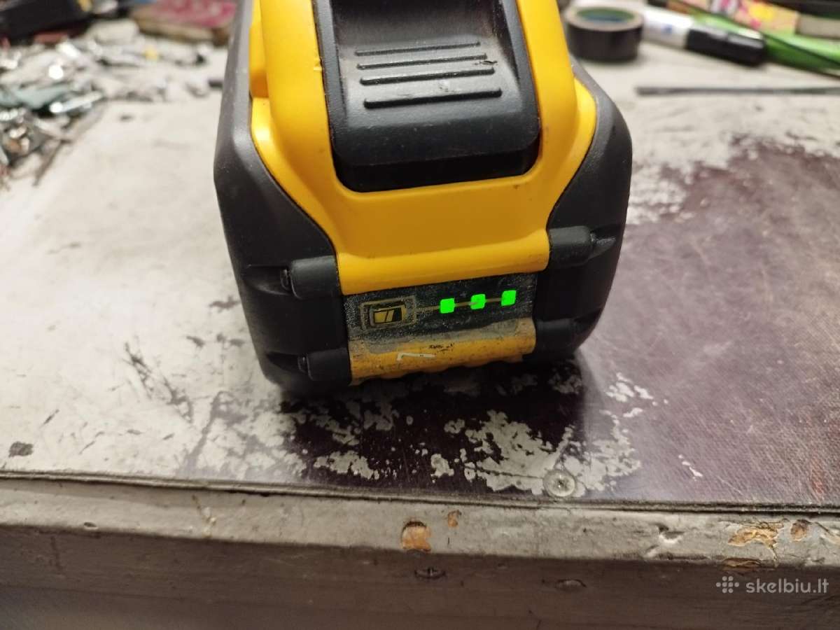 54v Dewalt baterija 9ah/12ah - nuotraukos Nr. 3