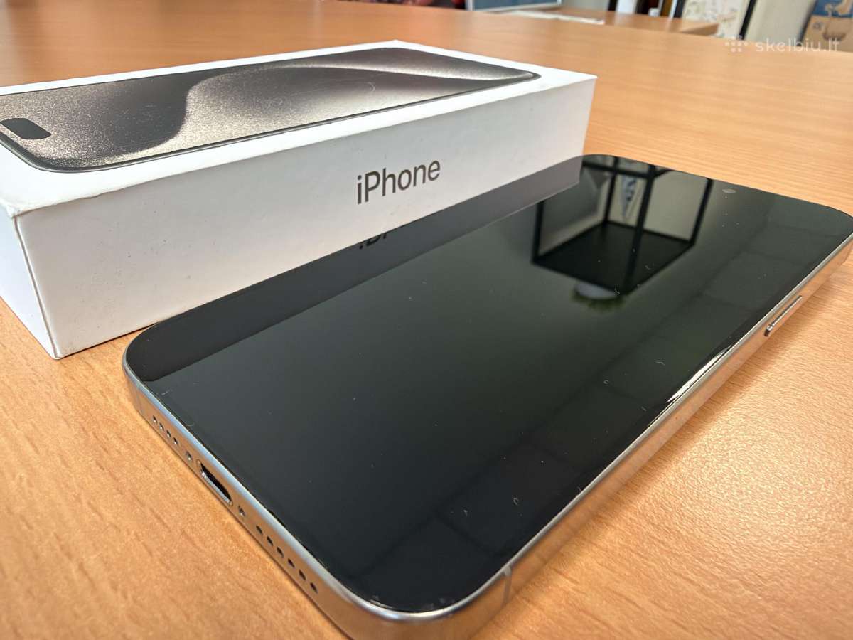Apple iPhone 15 Pro Max 256 GB Natural Titanium - nuotraukos Nr. 2