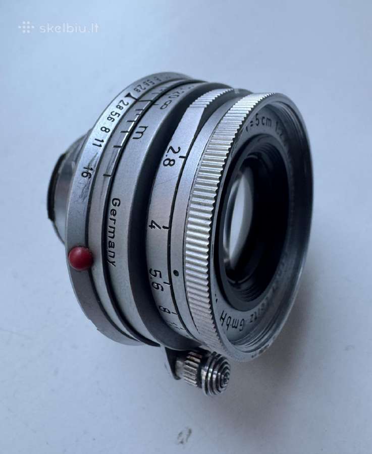 Ernst Leitz Wetzlar Elmar 5cm (50mm) f/2.8 - nuotraukos Nr. 4