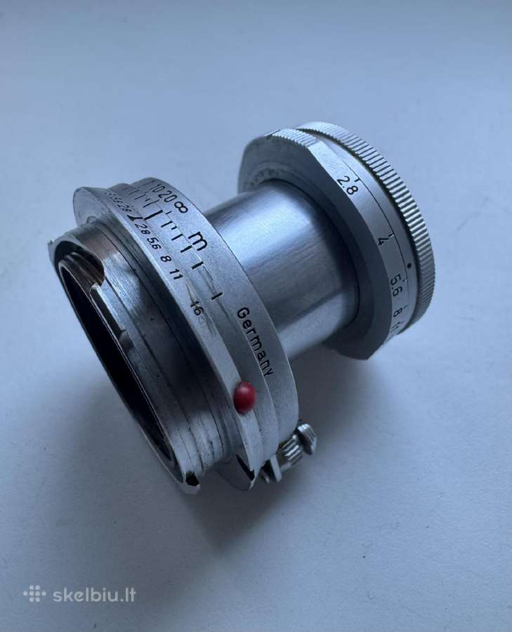 Ernst Leitz Wetzlar Elmar 5cm (50mm) f/2.8 - nuotraukos Nr. 5