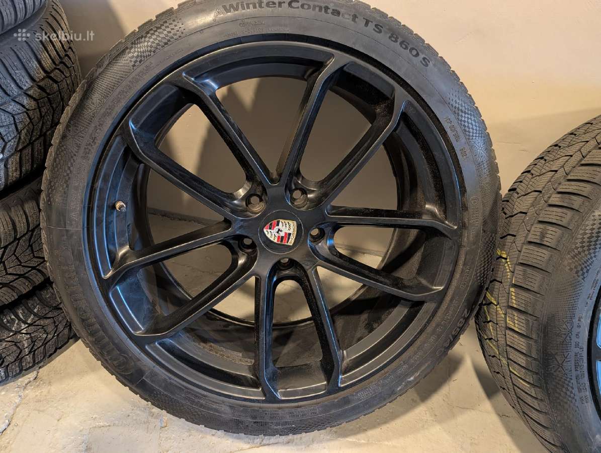 Porche ratlankiai su zieminem padangom - nuotraukos Nr. 4