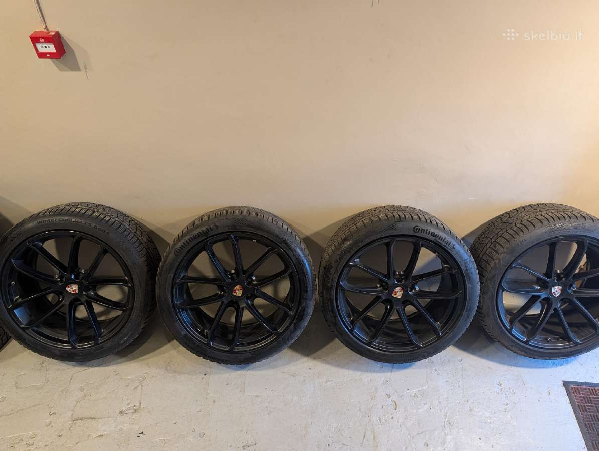 Porche ratlankiai su zieminem padangom - nuotraukos Nr. 5