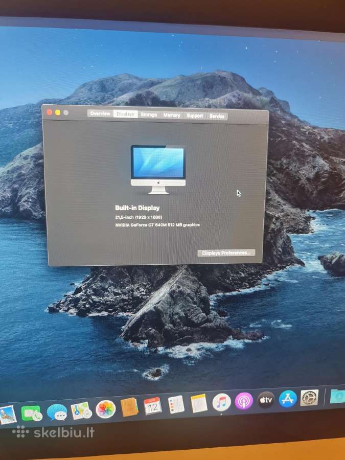 Apple iMac 21.5 late 2013 - nuotraukos Nr. 3