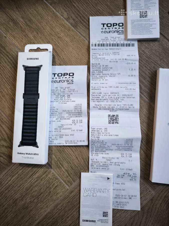 Samsung Galaxy Watch Ultra Titanium L705 Lte 47mm - nuotraukos Nr. 3