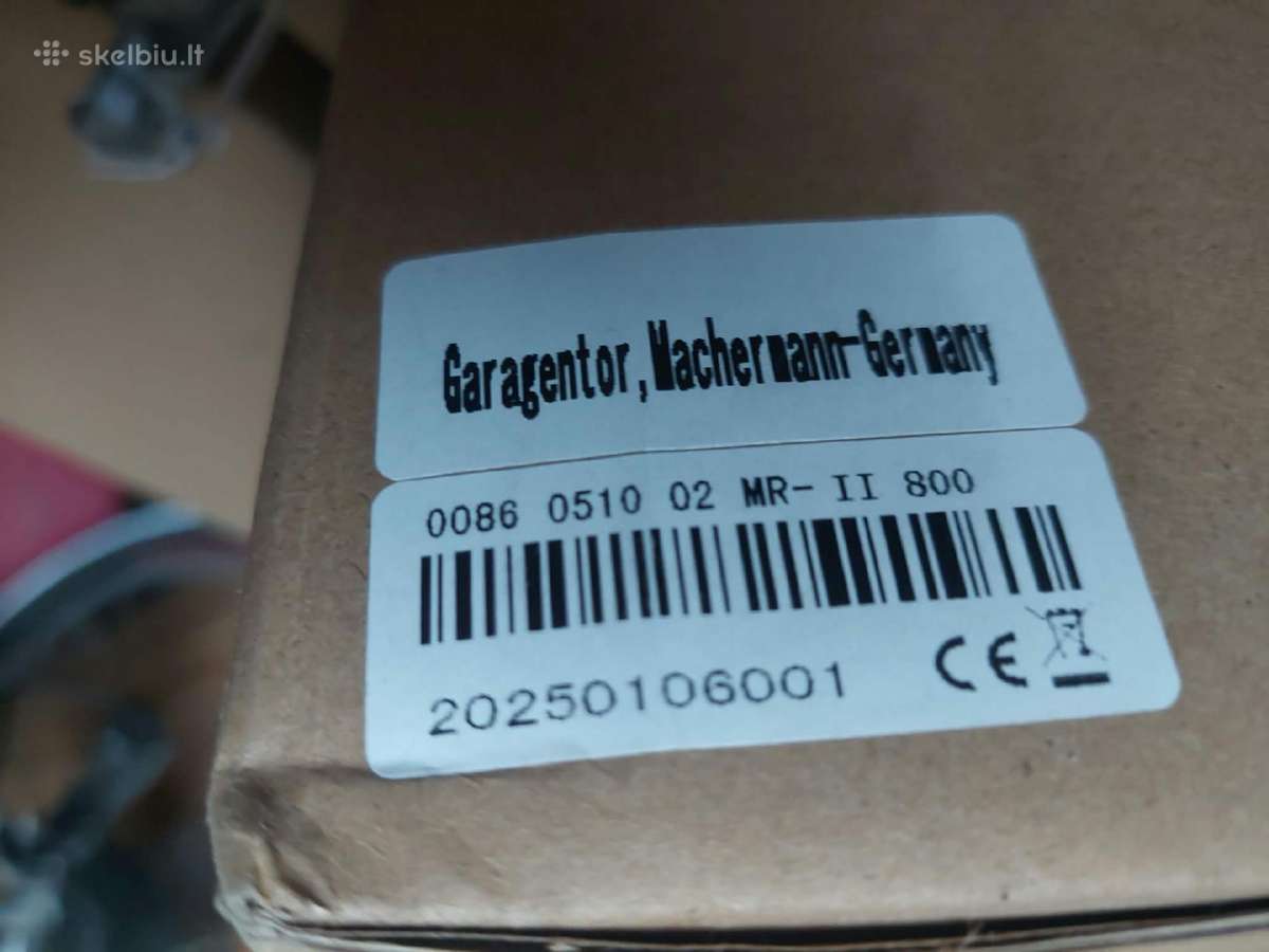 Garazo vartai pakeliami, segmentiniai, Machermann, - nuotraukos Nr. 4