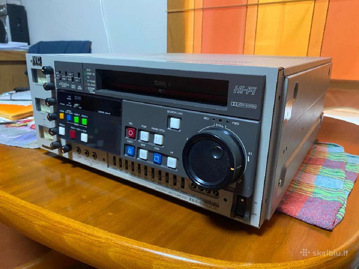JVC Br-s810e. S-vhs - nuotraukos Nr. 2