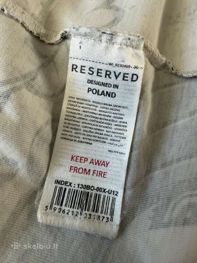 Reserved naktiniai 122/128 dydis - nuotraukos Nr. 5