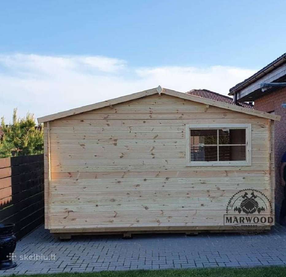 Sodo namelis- vasarnamis 4x4.8 1650 eur! - nuotraukos Nr. 12