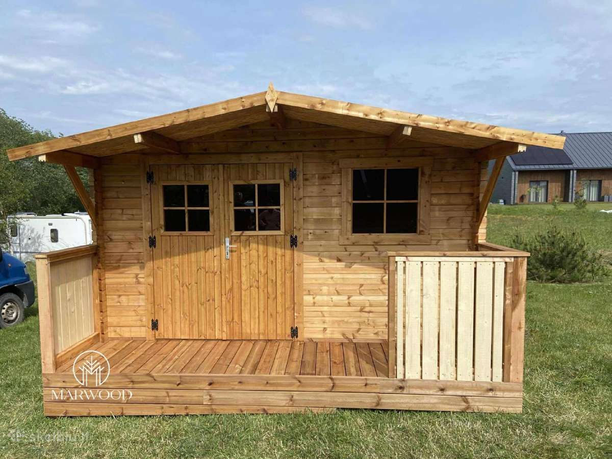 Sodo namelis- vasarnamis 4x4.8 1650 eur! - nuotraukos Nr. 15