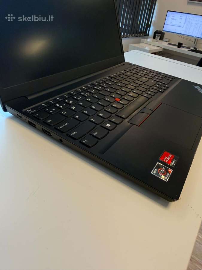Thinkpad E15 3rd 15.6 ips Ryz5 5500u 40gb 1tb nvme - nuotraukos Nr. 2