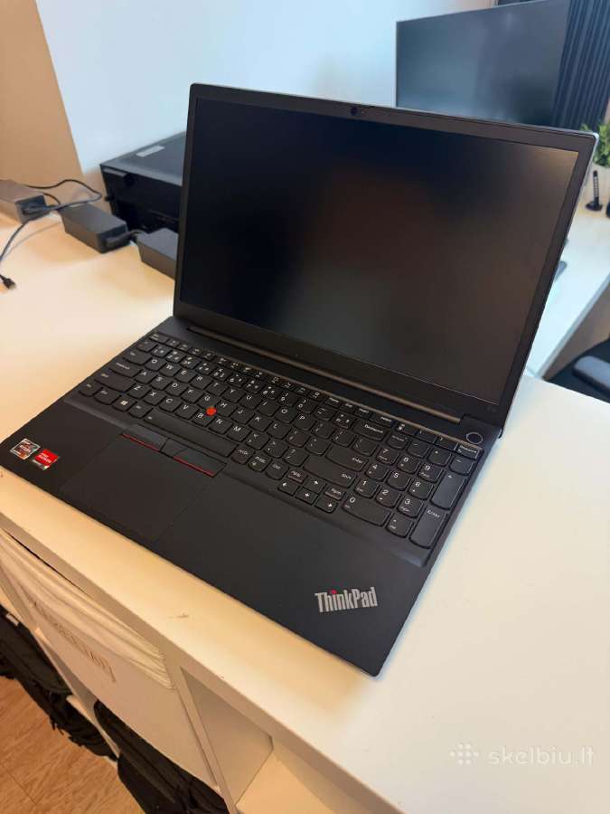 Thinkpad E15 3rd 15.6 ips Ryz5 5500u 40gb 1tb nvme - nuotraukos Nr. 4