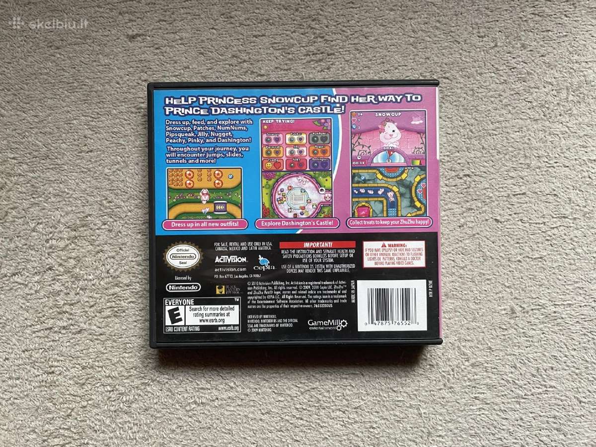 Magical Zhu Zhu Princess Nintendo DS žaidimas - nuotraukos Nr. 3