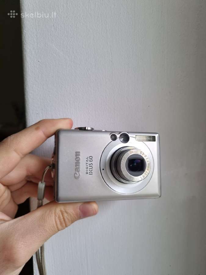 Canon Ixus 60 skaitmeninis fotoaparatas - nuotraukos Nr. 2