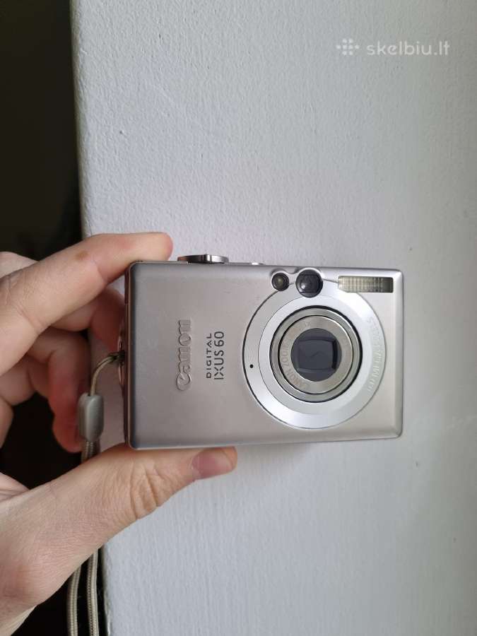 Canon Ixus 60 skaitmeninis fotoaparatas - nuotraukos Nr. 3