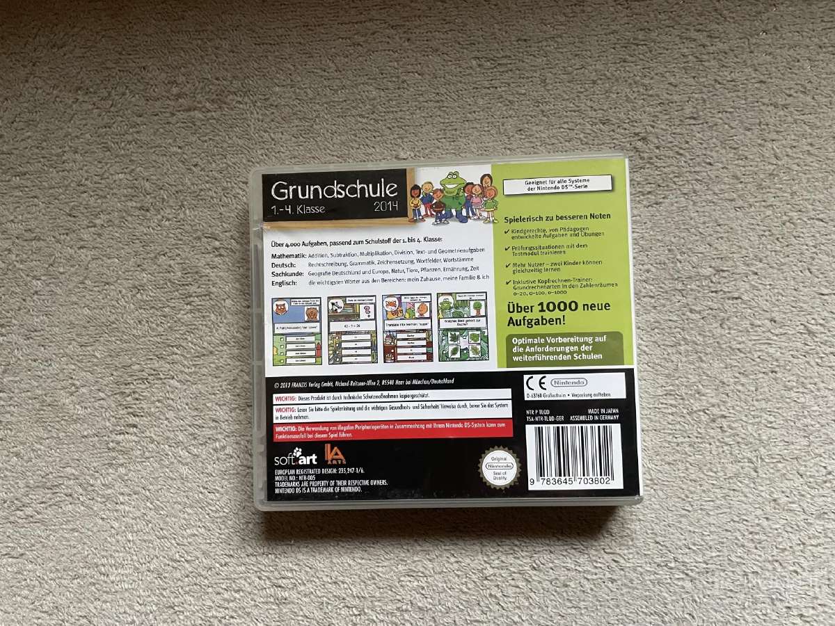 Grundschule 1.- 4. Klasse - Nintendo DS žaidimas - nuotraukos Nr. 4