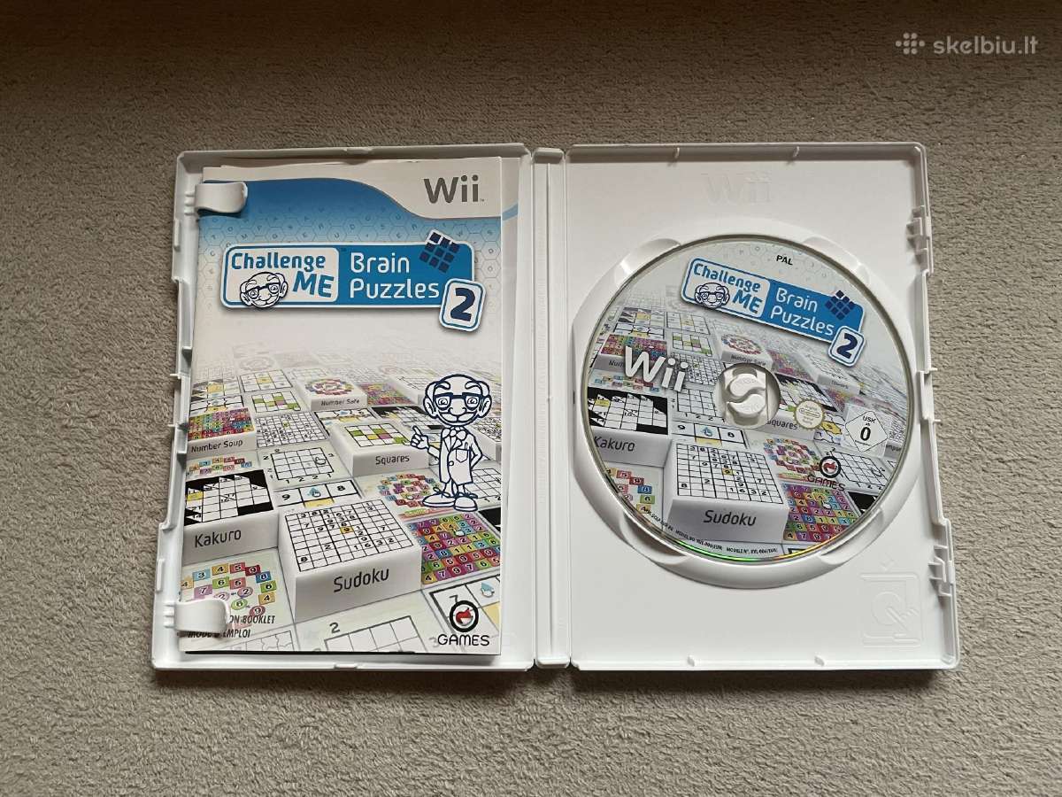Challenge Me: Brain Puzzles 2 Nintendo Wii - nuotraukos Nr. 2
