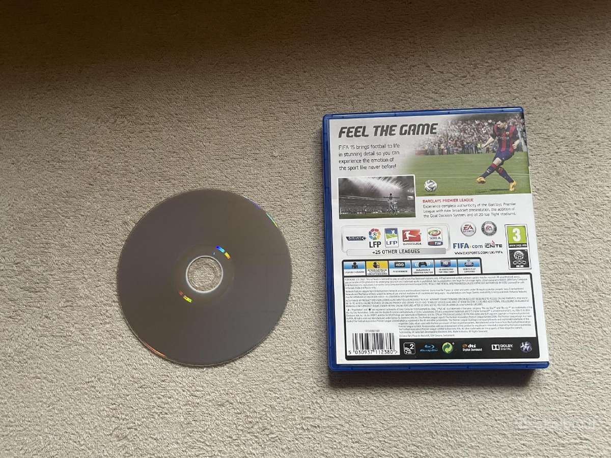 Fifa 15 Playstation 4 žaidimas - nuotraukos Nr. 3