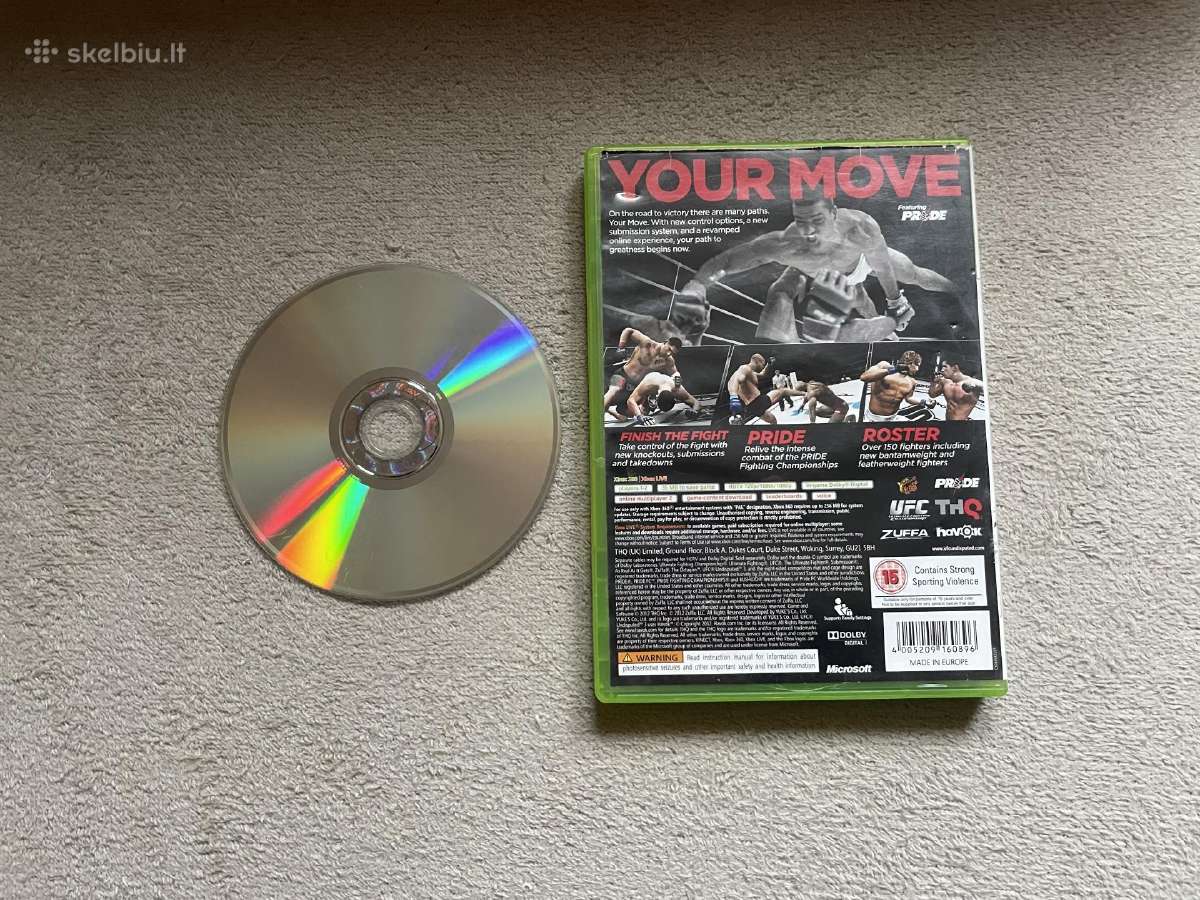 Ufc Undisputed 3 Xbox 360 žaidimas - nuotraukos Nr. 3