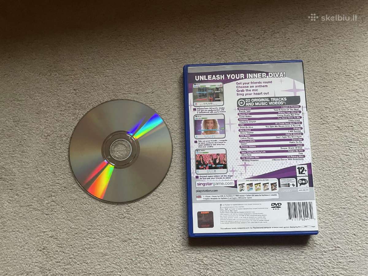 Singstar Anthems Playstation 2 žaidimas - nuotraukos Nr. 3