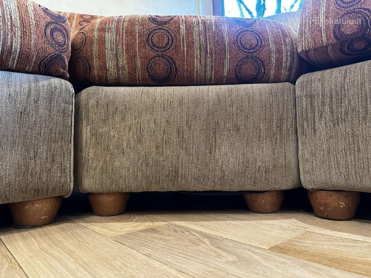 Amerikietiška sofa kampas modulinė - nuotraukos Nr. 6