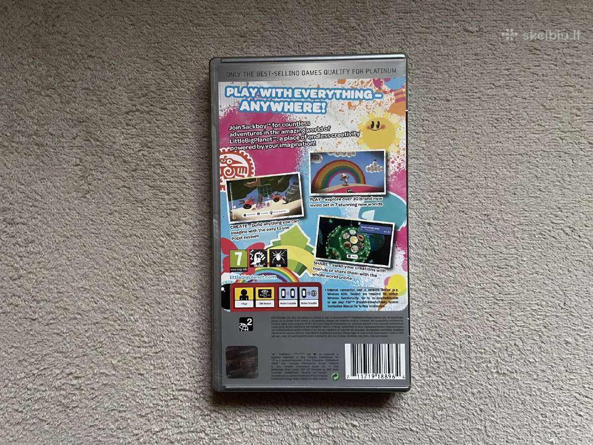 Littlebigplanet [Platinum] PSP žaidimas - nuotraukos Nr. 3
