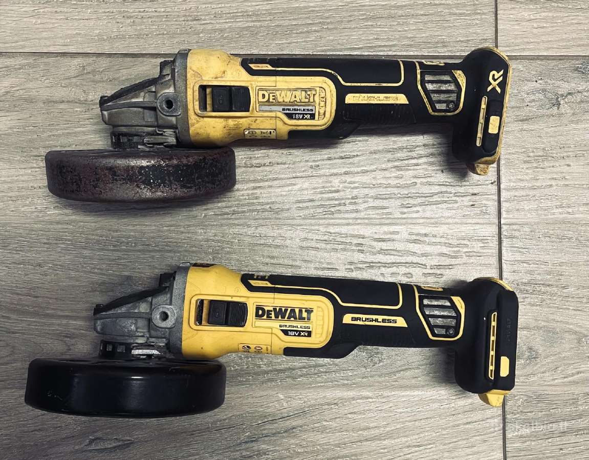 Makita , Dewalt, Milwaukee šlifuokliai - nuotraukos Nr. 2