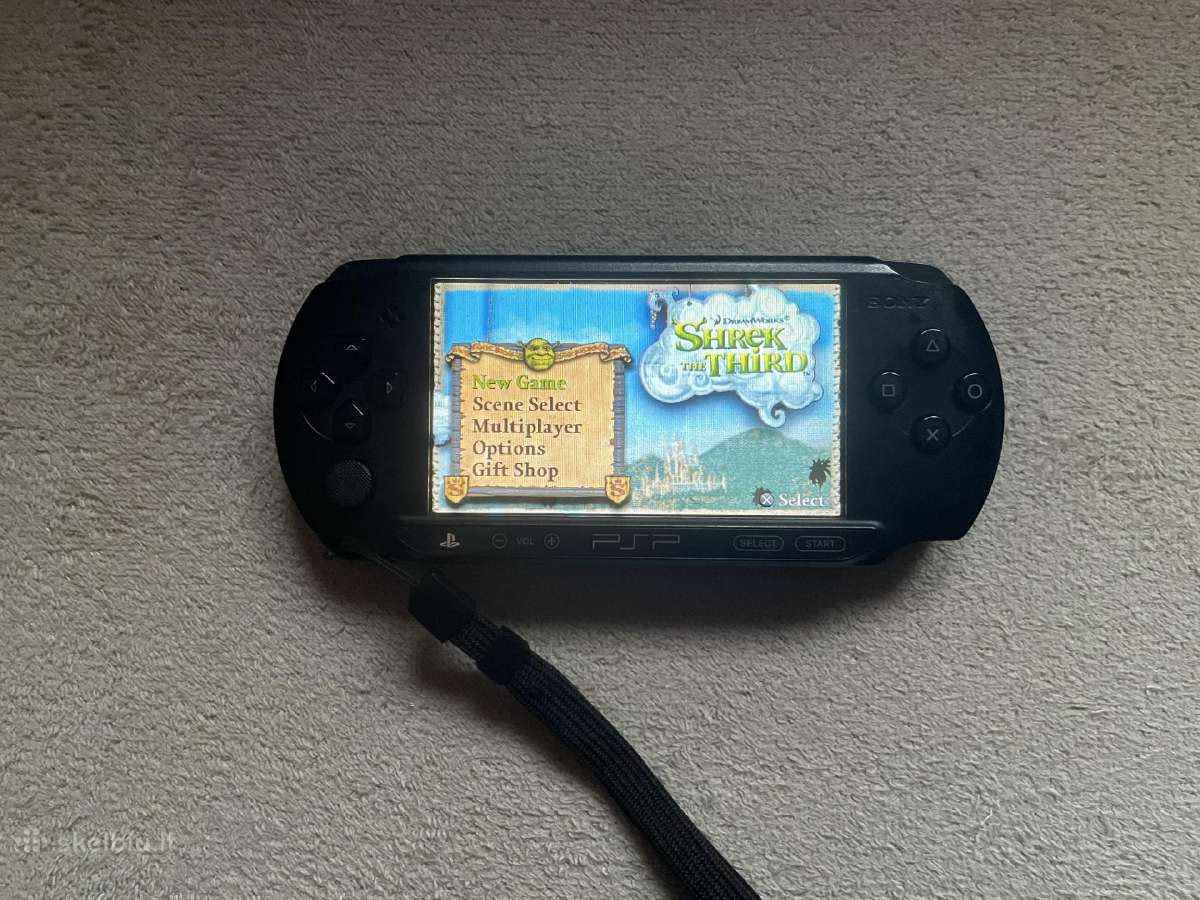 Shrek The Third PSP žaidimas - nuotraukos Nr. 4