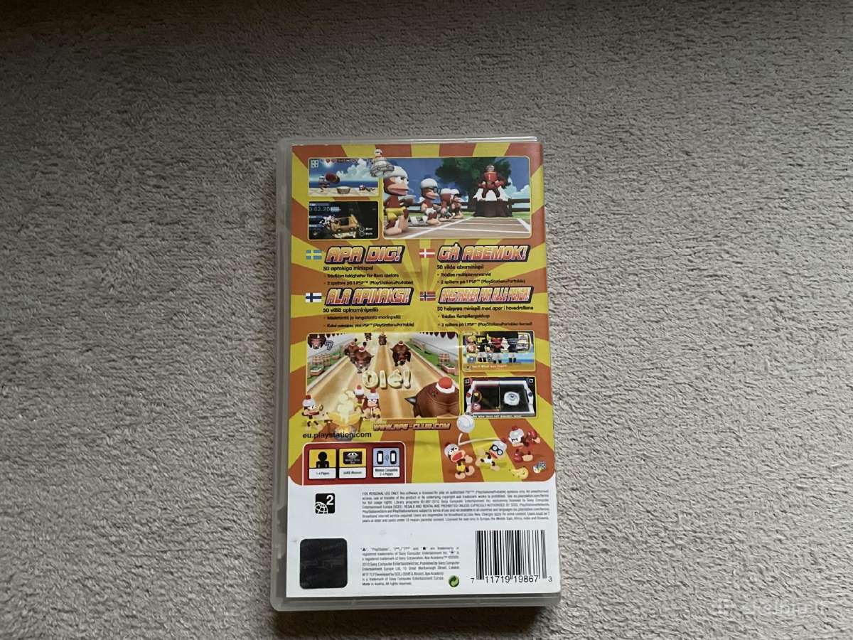 Ape Academy PSP žaidimas - nuotraukos Nr. 3