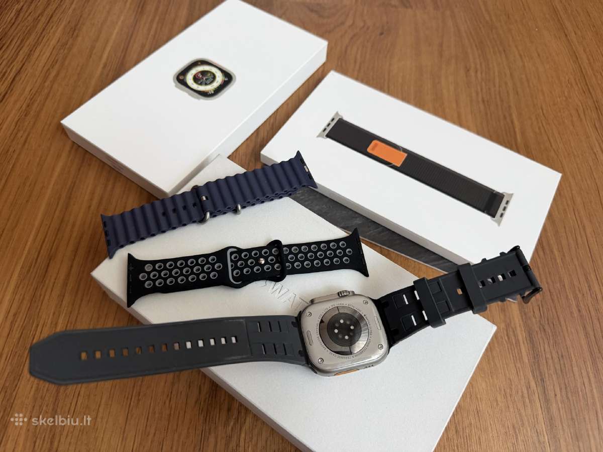 Puikios bukles Apple watch ultra 1 - nuotraukos Nr. 3