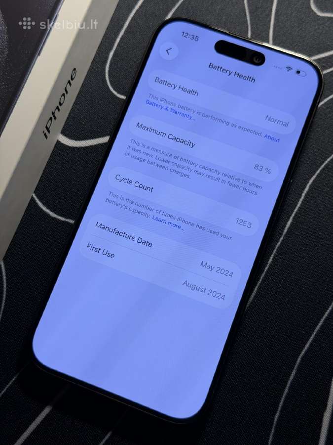 iPhone 15 Pro 256gb - nuotraukos Nr. 3