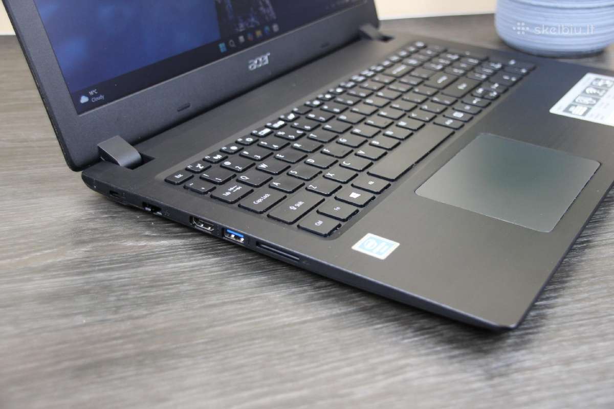 Acer 15,6 LED Pentium N5000 250gb SSD 8gb - nuotraukos Nr. 7