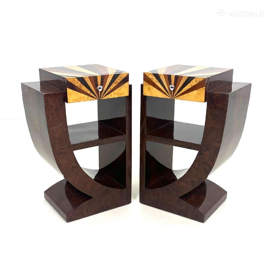 Art deco stiliaus spintelės 2 vnt. Komplektas - nuotraukos Nr. 2