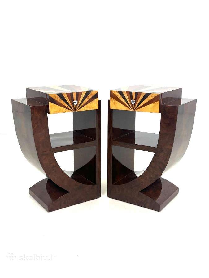 Art deco stiliaus spintelės 2 vnt. Komplektas - nuotraukos Nr. 3