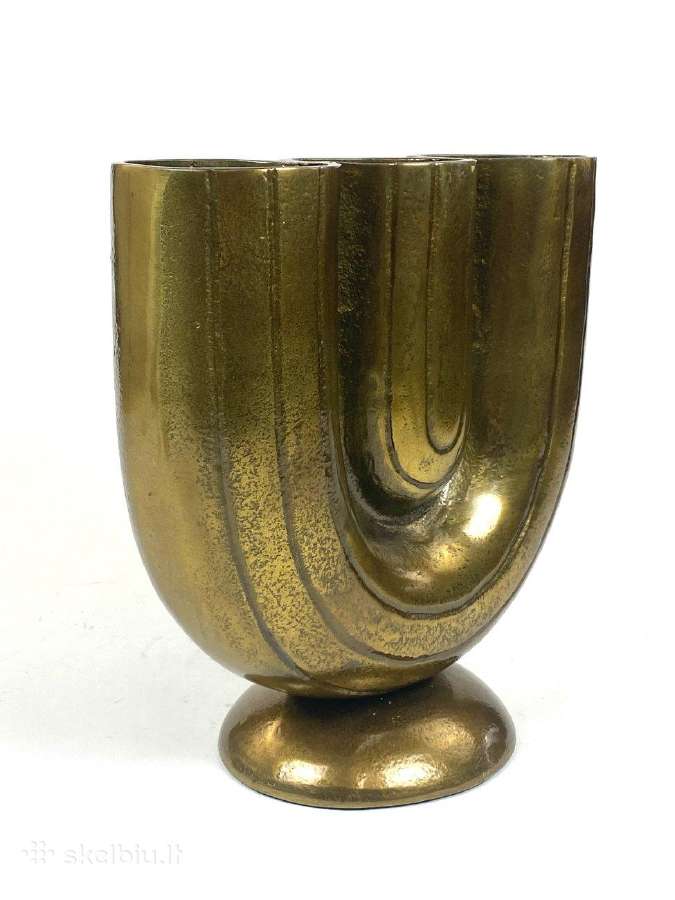 Metalinė vaza U forma - nuotraukos Nr. 4