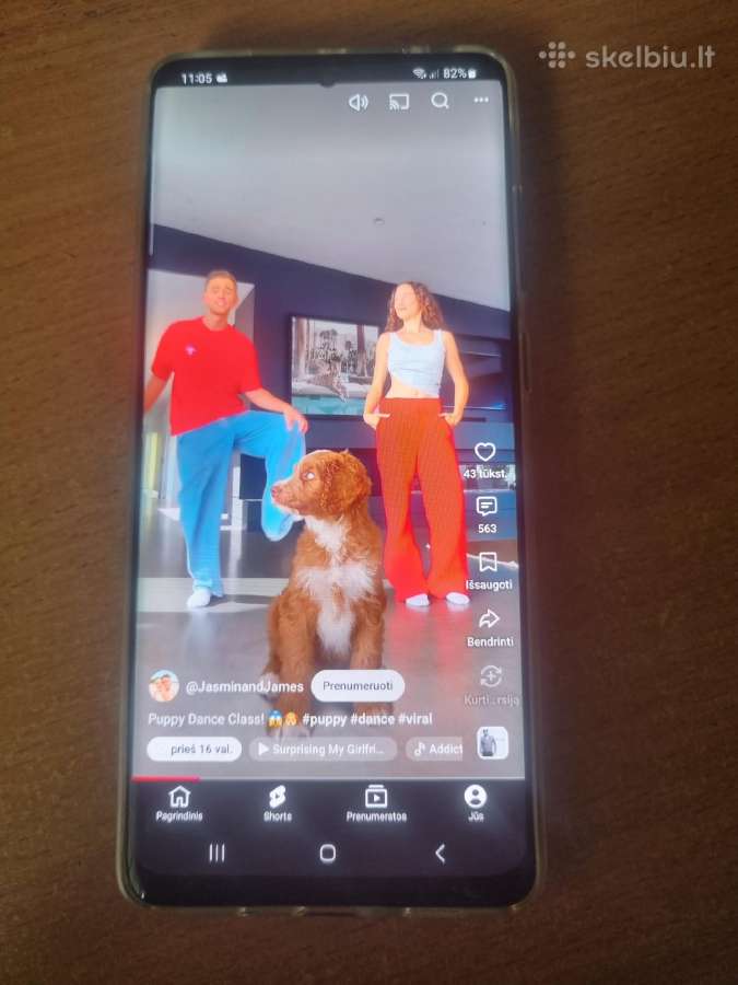 Samsung Galaxy S20 Ultra 5G 128/12 GB. - nuotraukos Nr. 6