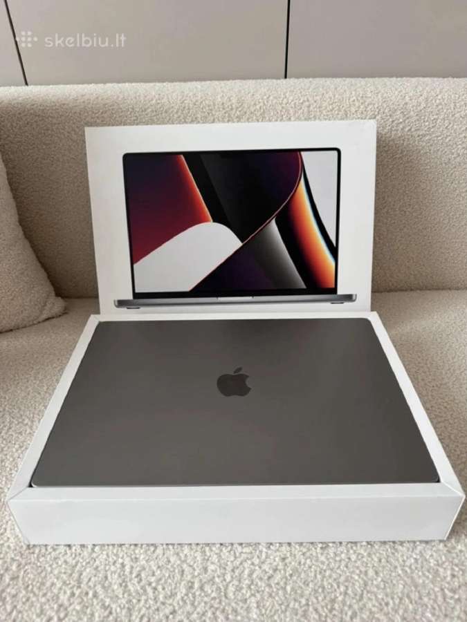 MacBook Pro 16 M1 Pro / 32 GB / 1 TB / Silver - nuotraukos Nr. 2