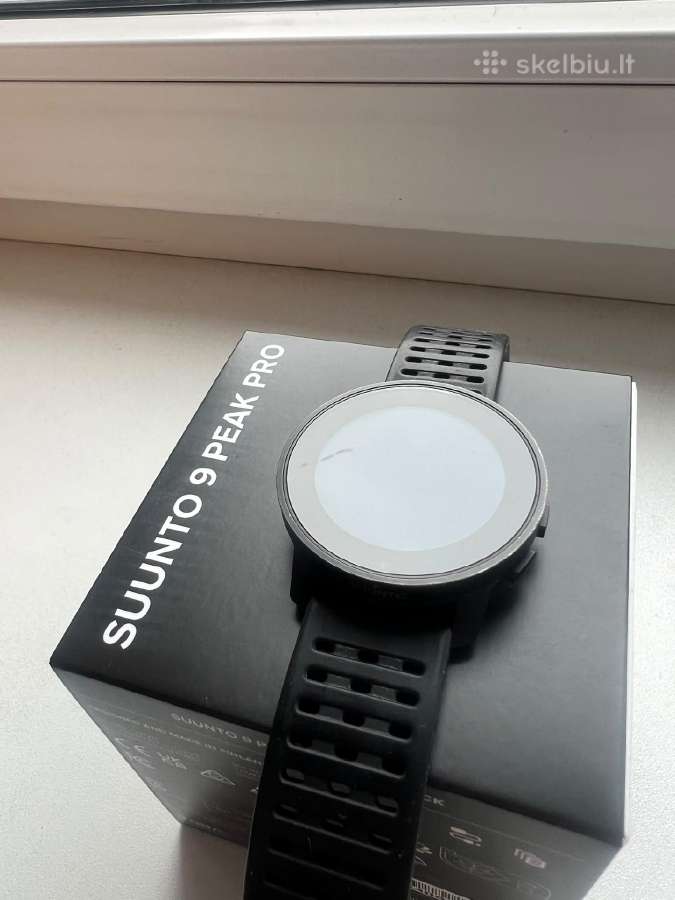 Suunto 9 Peak Pro All Black + Hr diržas - nuotraukos Nr. 2