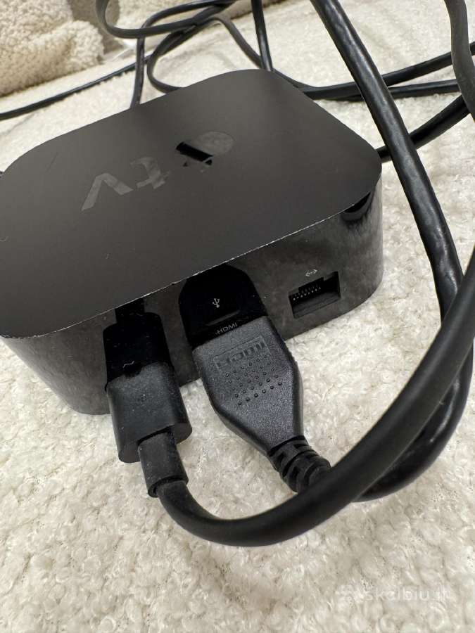 Apple TV HD 4th Gen (A1625) + Siri Remote - nuotraukos Nr. 3