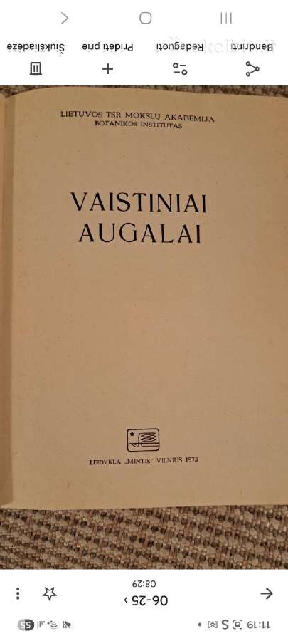 Sobietinių laikų knyga Vaistiniai augalai - nuotraukos Nr. 2